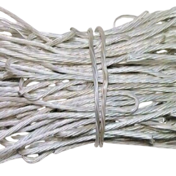 Жила из провода (посеребренка)